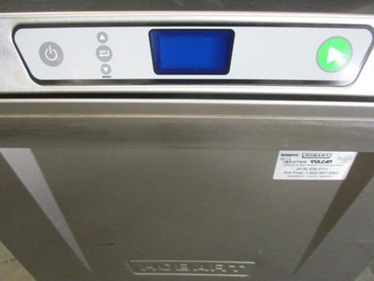 Used Hobart Model LXEH High Temp Stainless Steel Undercounter Dish Washer,