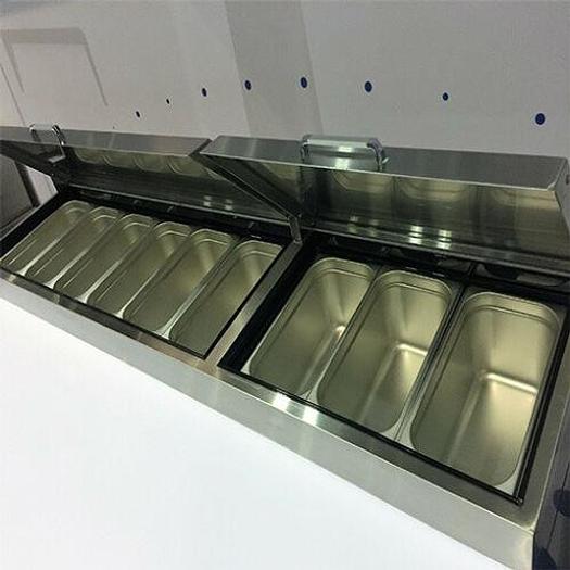 67" 2 Two Door Refrigerated Pizza Prep Table