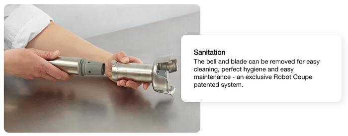 Robot Coupe - 21" Immersion Blender 200 Qt Capacity - MP550