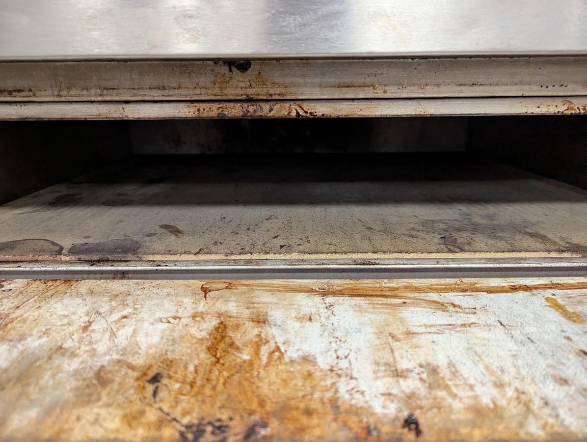 Used Bakers Pride GP61 Hearthbake Double Deck Gas Oven