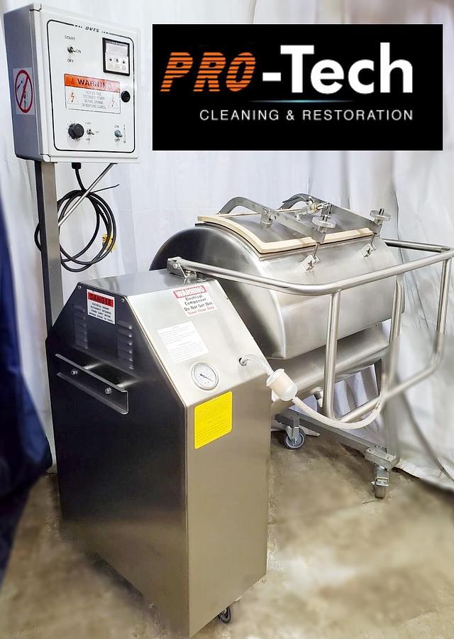 Used  DANIELS DVTS-200 Vacuum Meat Tumbler Marinator 200 LB - NEAR NEW CONDITION
