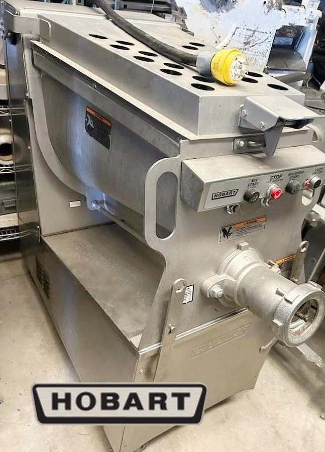 Used Hobart 150lb mixer grinder MG1533 with foot pedal - new blades