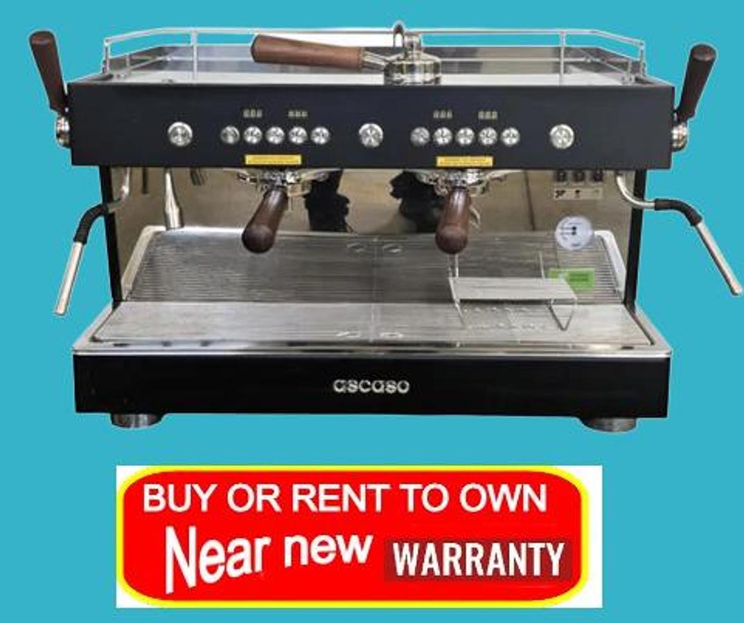 Used Ascaso 5U8BTP2GR04 2 Group Espresso Machine