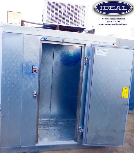 Used Norlake walkin cooler 6' x 4' x 80" high - drop in cold pack