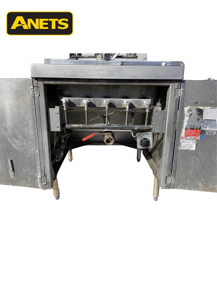 Used Anets Natural Gas 24 Inch x 24 Inch Donut Fryer