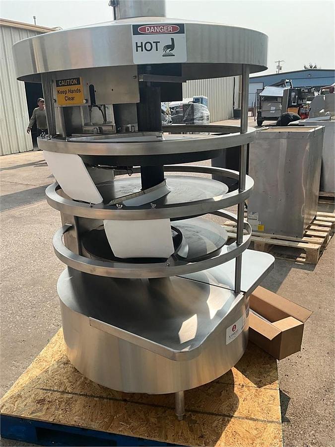 Used 2026 X-PRESS gas flour tortilla oven press combo - almost brand new