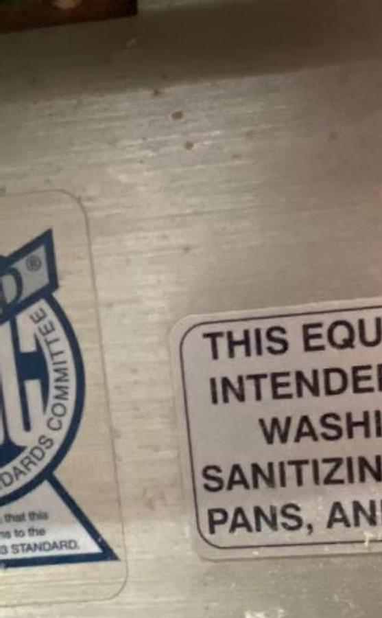 Used Hobart UW50 Utensil/Pan Dish Washer