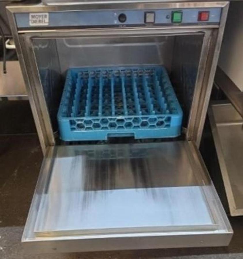 Used Moyer diebel under counter dishwasher -HIGH TEMP 351HT