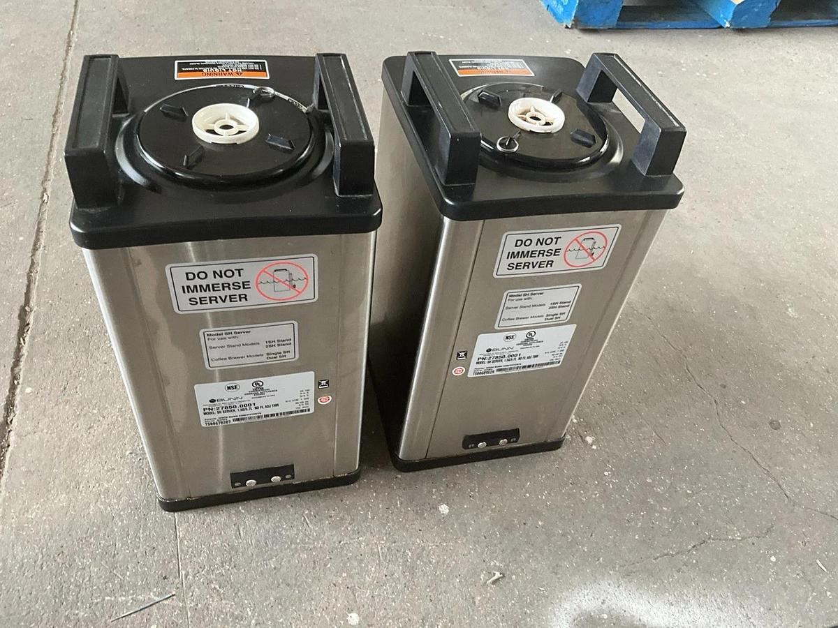 Used 2023 Bunn dual coffee brewer Dual SHDBC Dual SH DBC Soft Heat Server