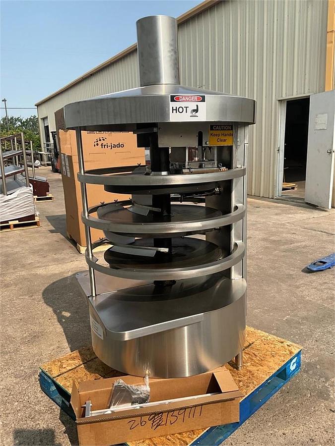Used 2026 X-PRESS gas flour tortilla oven press combo - almost brand new