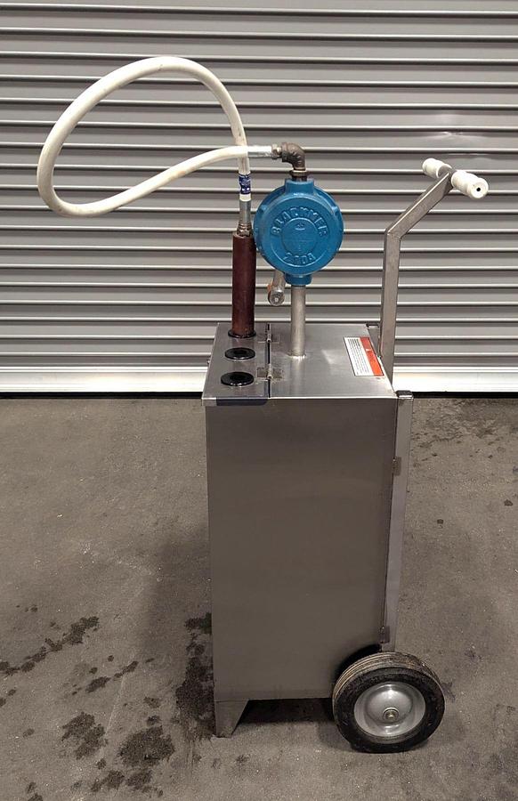 Used Giles GOC Portable Waste Oil Caddy