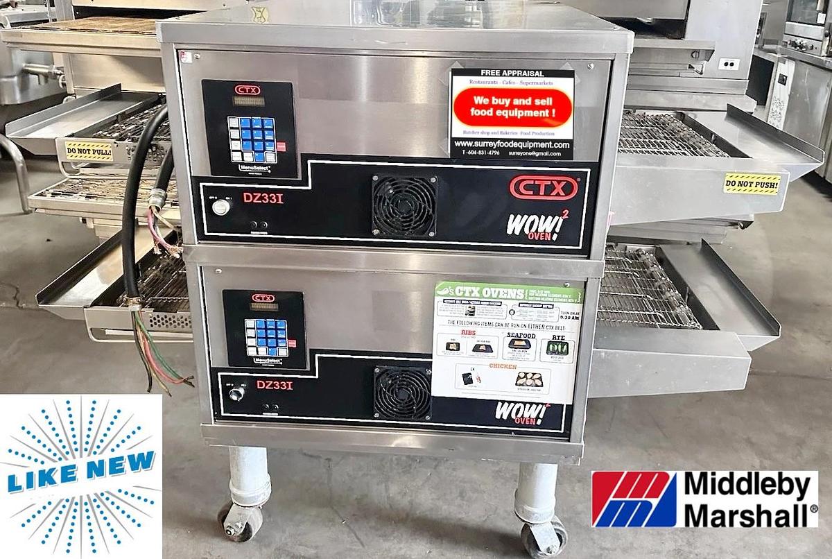 Used Middleby CTX Marshall Conveyor Oven Electric