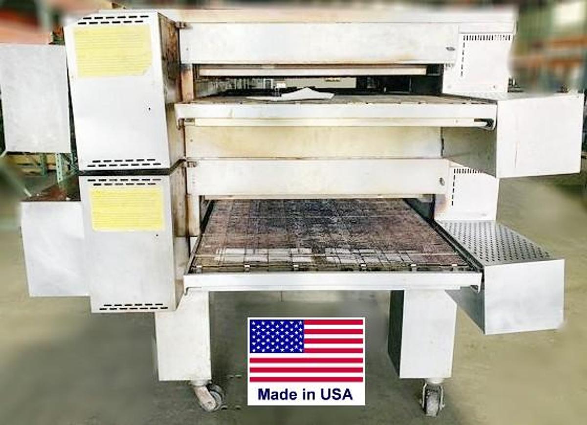 Refurbished Middleby Marshall PS570 Double Stack Pizza Ovens - natural gas