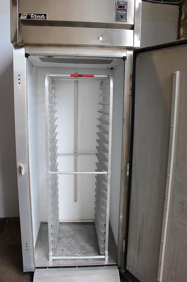 Used True Roll In Upright Freezer - model TG1FRI-1S