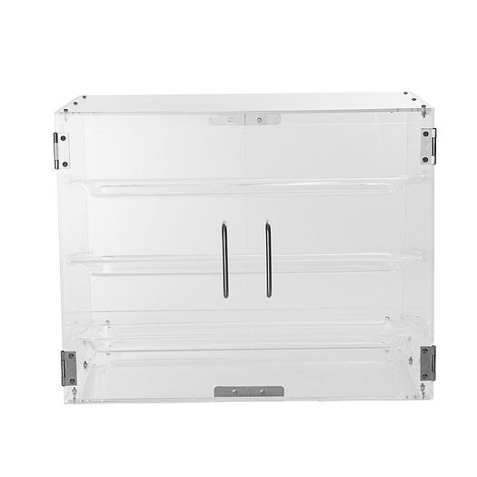 Used Pastry Display Case, 3-Tier Commercial Countertop Bakery Acrylic Display Case - 20.7" wide