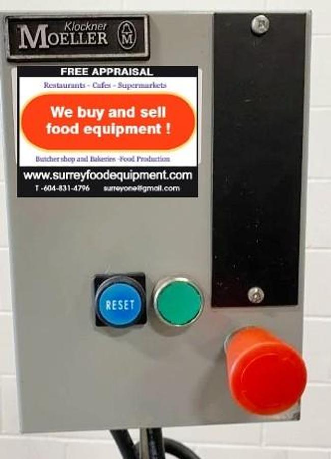 Used Rotary Cheese Grater - 3 grating cylinders