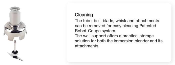 Robot Coupe - Mini Power Combo 10" Shaft & 7" Whisk Immersion Blender - MMP240VVCOMBI