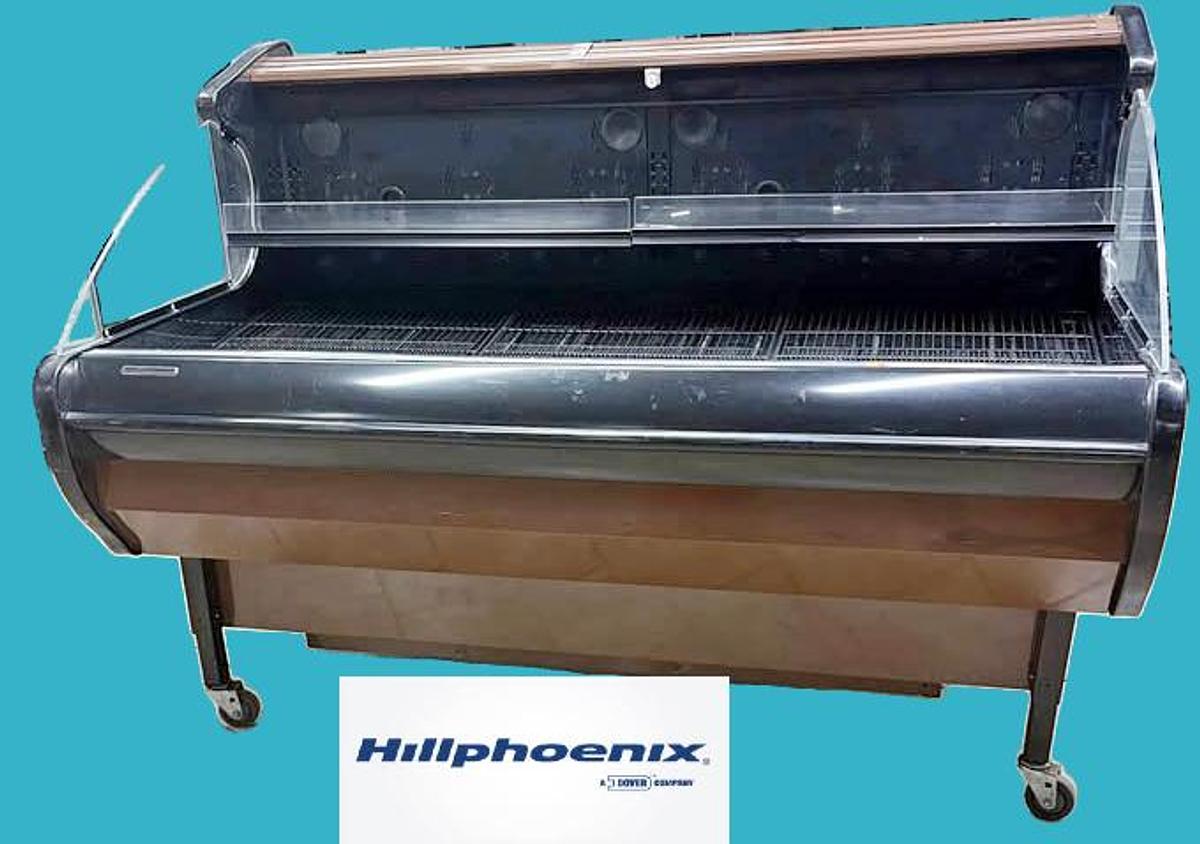 Used Hillphoenix Open Air Refrigerated Display Case 