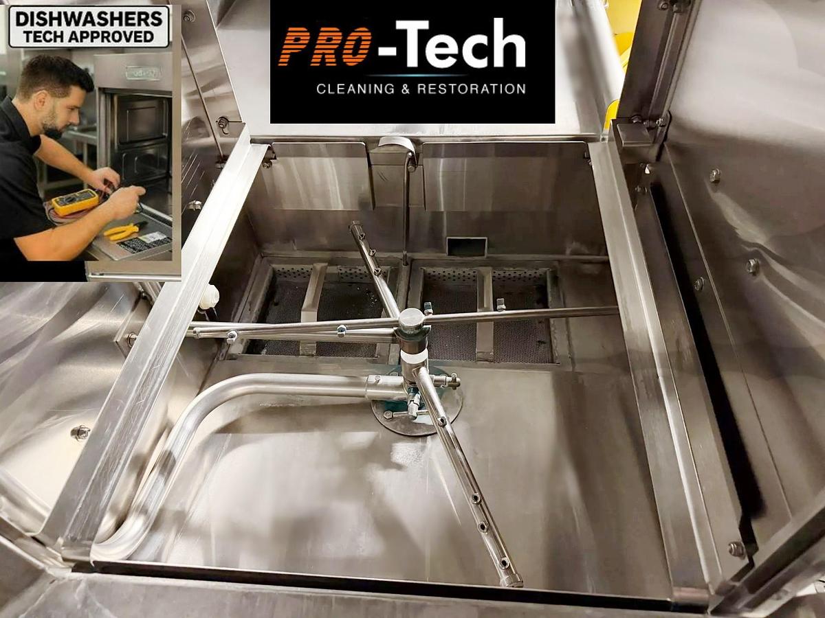 Used CMA Stainless Steel High Temperature Dishwasher - Model HTSB -CMA180