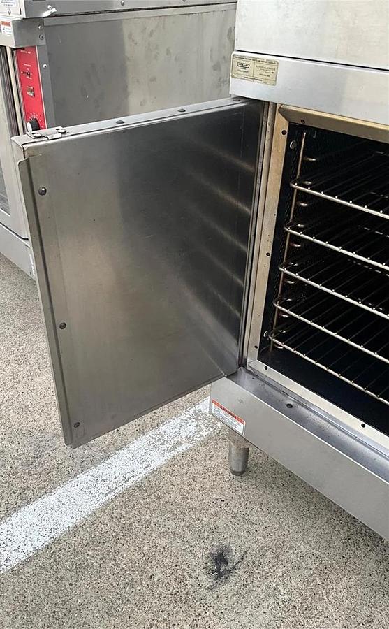 Used Hobart electric double stack convection oven