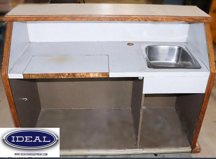 Used Portable bar with sink