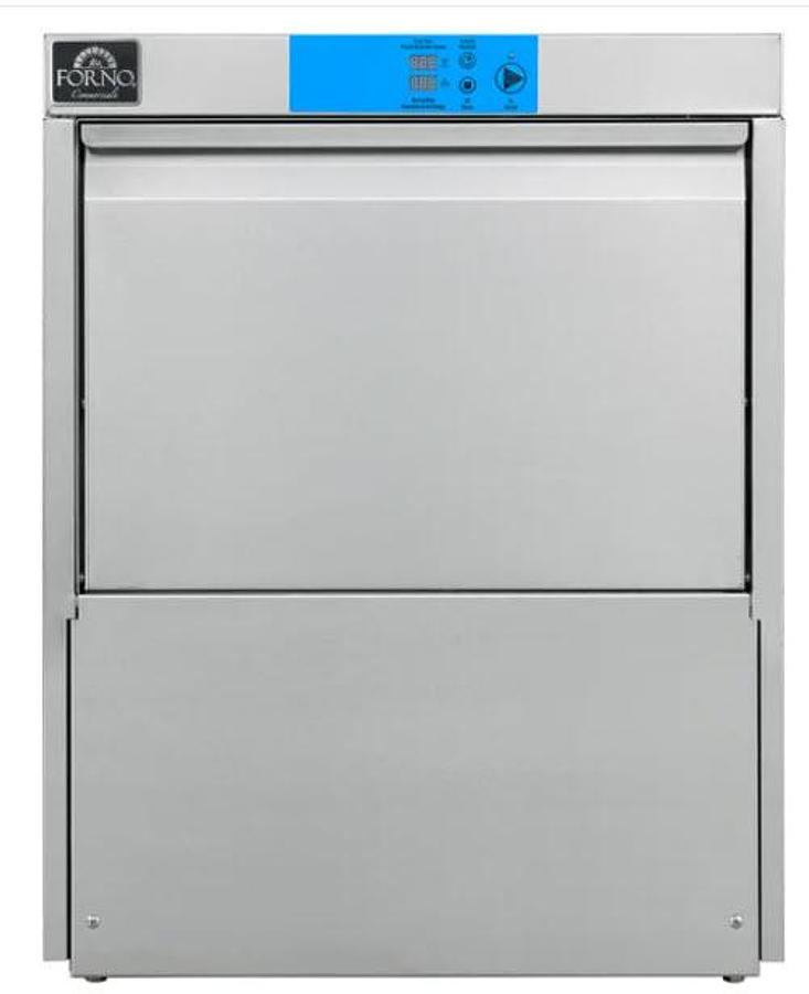 Used Forno 24 in. Stainless Steel Commercial Under-Counter Dishwasher with In-built Detergent and Rinse Aid Pumps