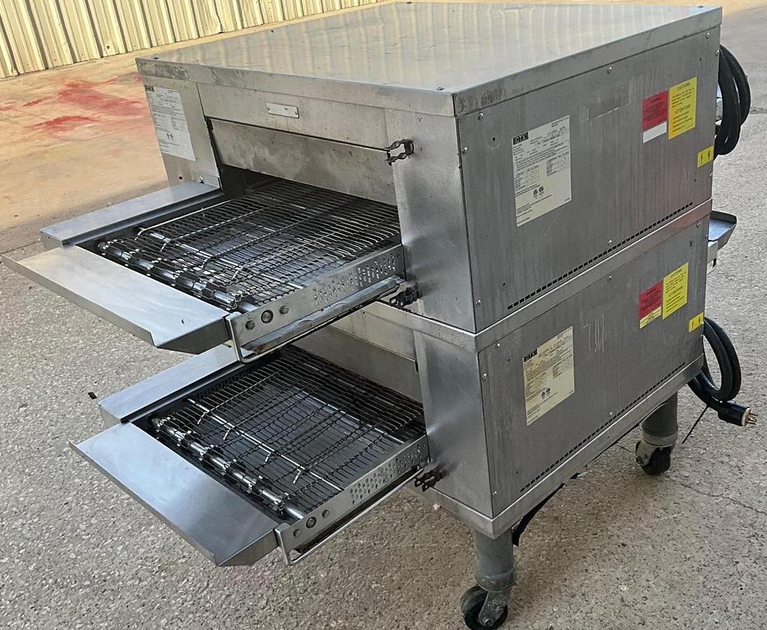 Used  CTX double stack conveyor oven