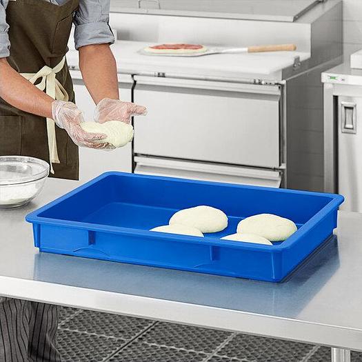 Baker's Mark 18" x 26" White Heavy-Duty Polypropylene Dough Proofing Box Lid