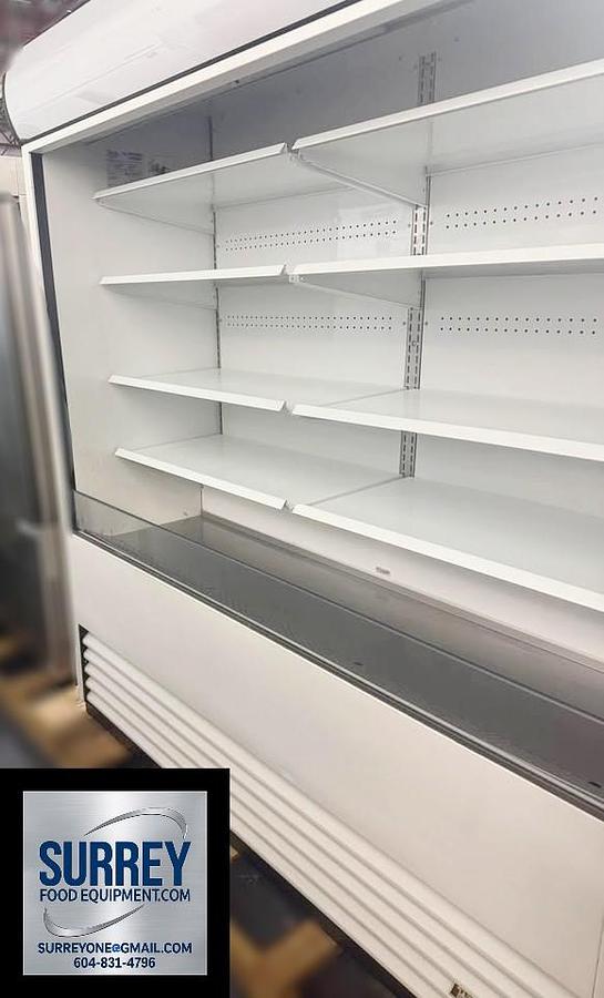 Used True cooler - Open Refrigerator 72" -TAC-72-LD