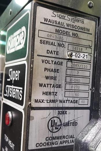 Refurbished  Blimpy S/S 3 Phase Elec. Oven W Proofer