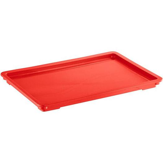 18" x 26" White Heavy-Duty Polypropylene Dough Proofing Box Lid