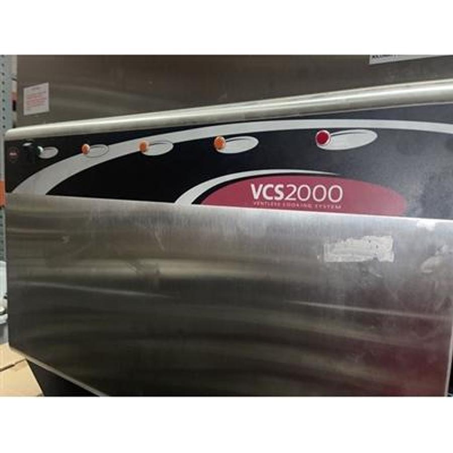 Used Ventless - Wells WVG-136 Ventless Griddle with built-in Hood