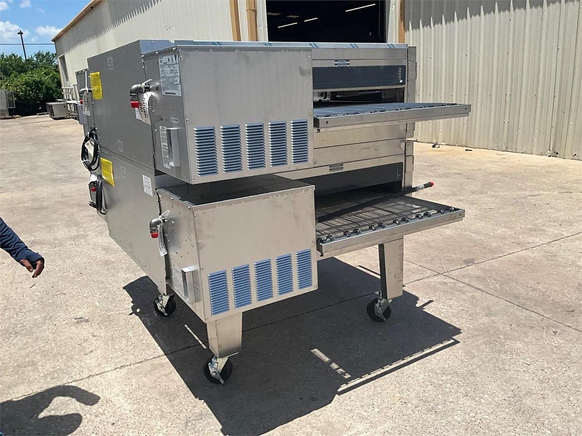 Used 2023 Lincoln gas 1600 double stack conveyor oven - NEVER BEEN USED
