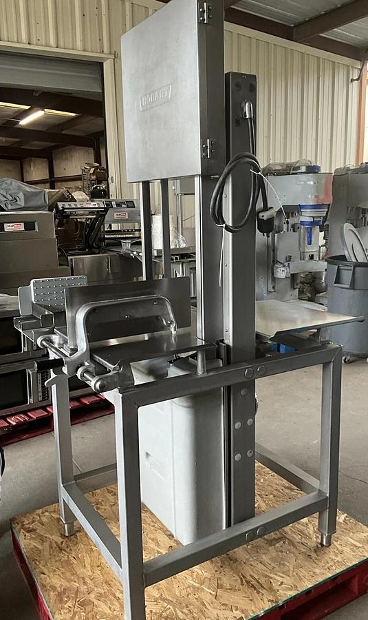 Used Hobart 6801 Vertical 142" Meat butcher Saw Band Saw Cutter