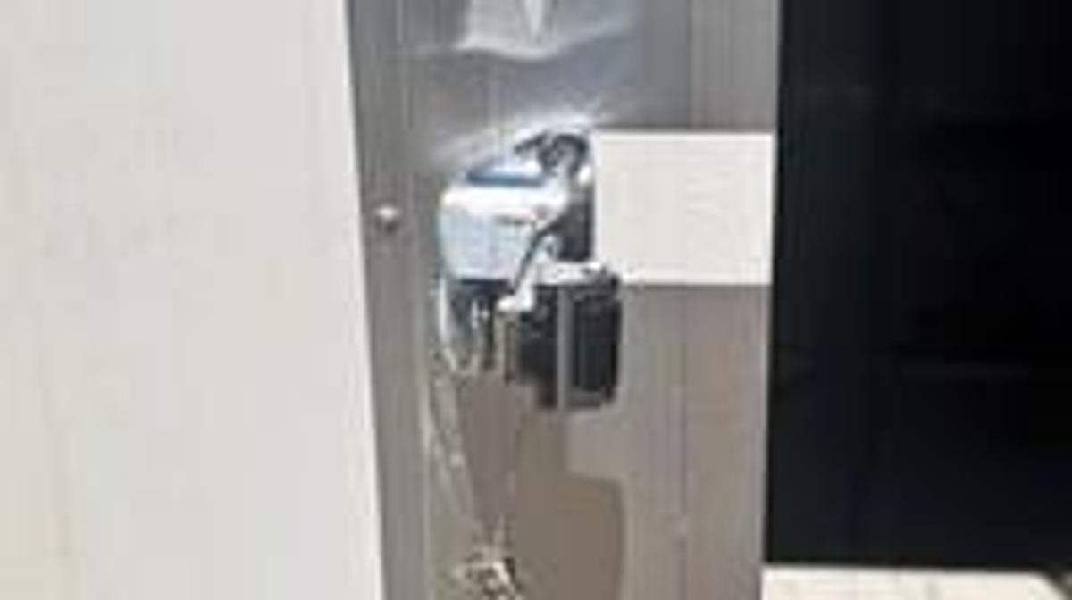 Used Walk in Freezer Man Door Heated