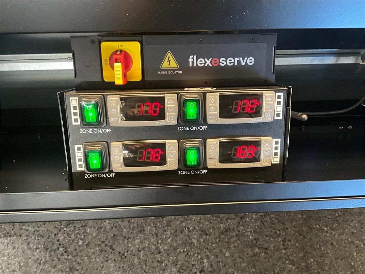 Used New Flexeserve Zone 4 heated display 1000 Square - 4 Available - BRAND NEW 