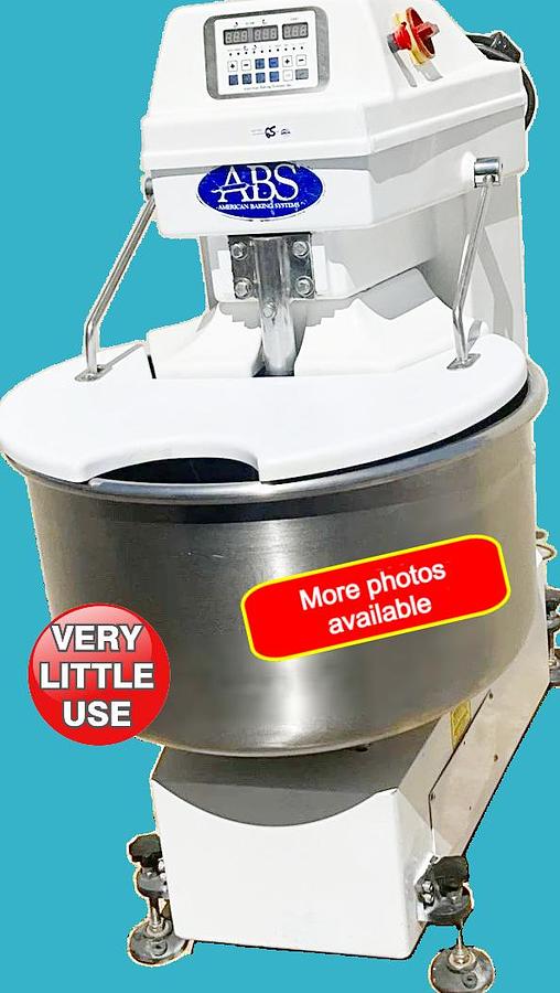 Used ABS 120qt 2 speed spiral mixer