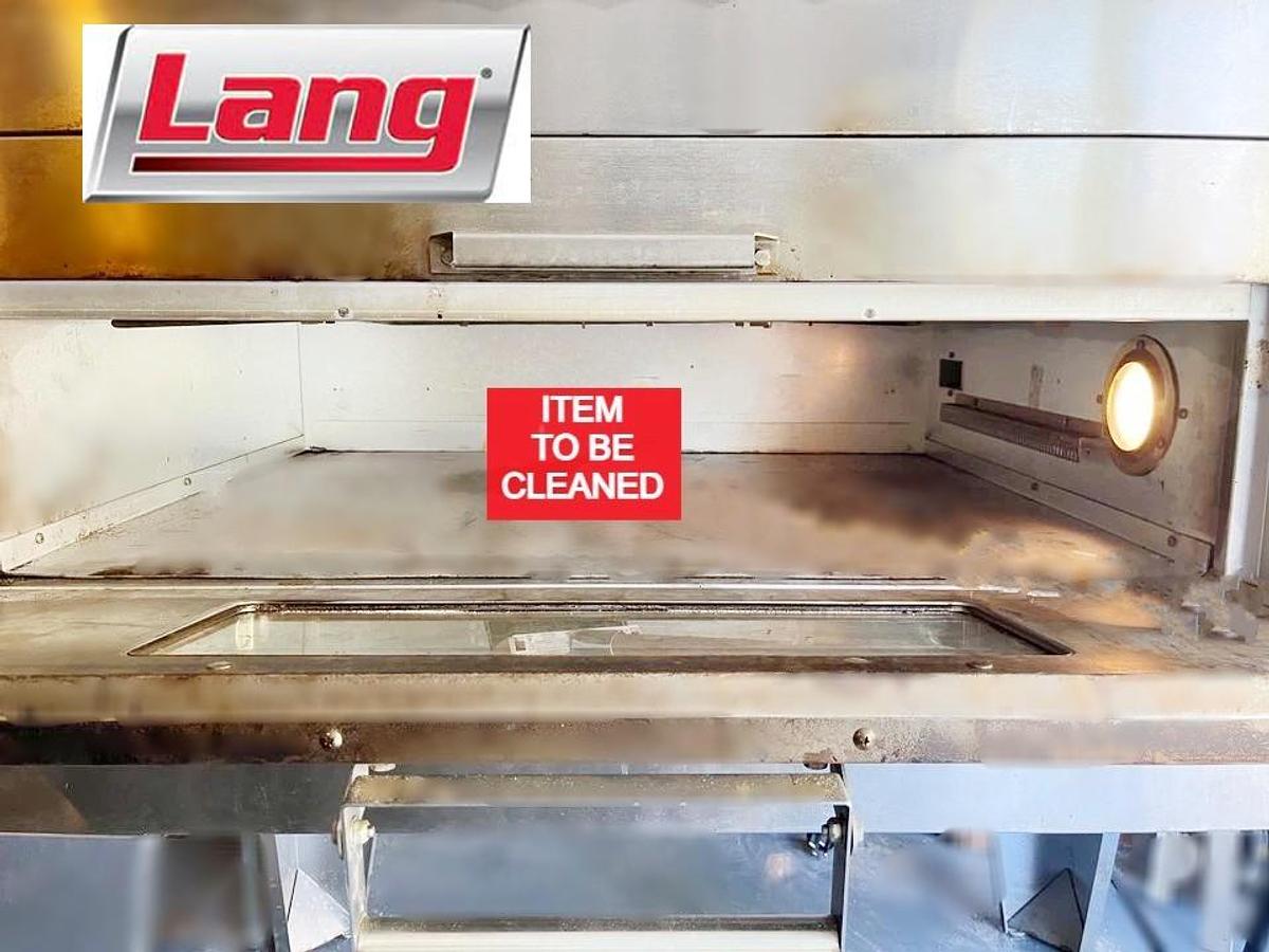 Used Lang D054B2 - Double Deck Oven (208V Phase 1 & 3) perfect for cottage bakery