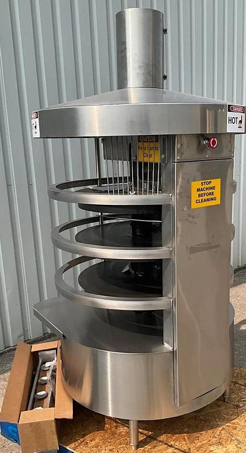 Used 2026 X-PRESS gas flour tortilla oven press combo - almost brand new