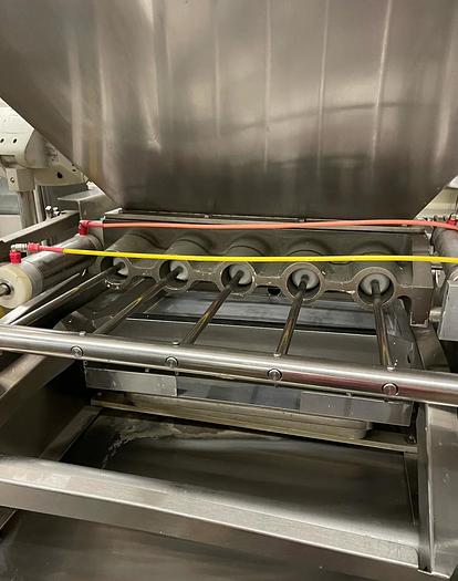 Refurbished Hinds-Bock Muffin/Cake Batter Depositor Sold W/Automated Lift Table