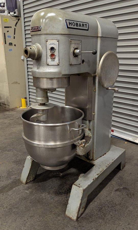 Used Hobart H-600 60qt Planetary Mixer W/Hook
