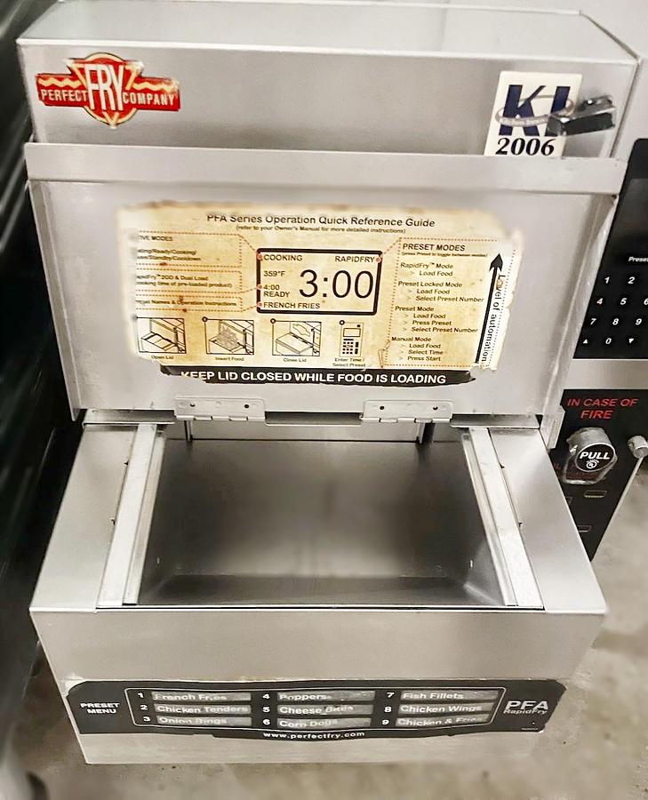 Used Autofry FPA720 Automatic Electric Commercial Ventless Fryer