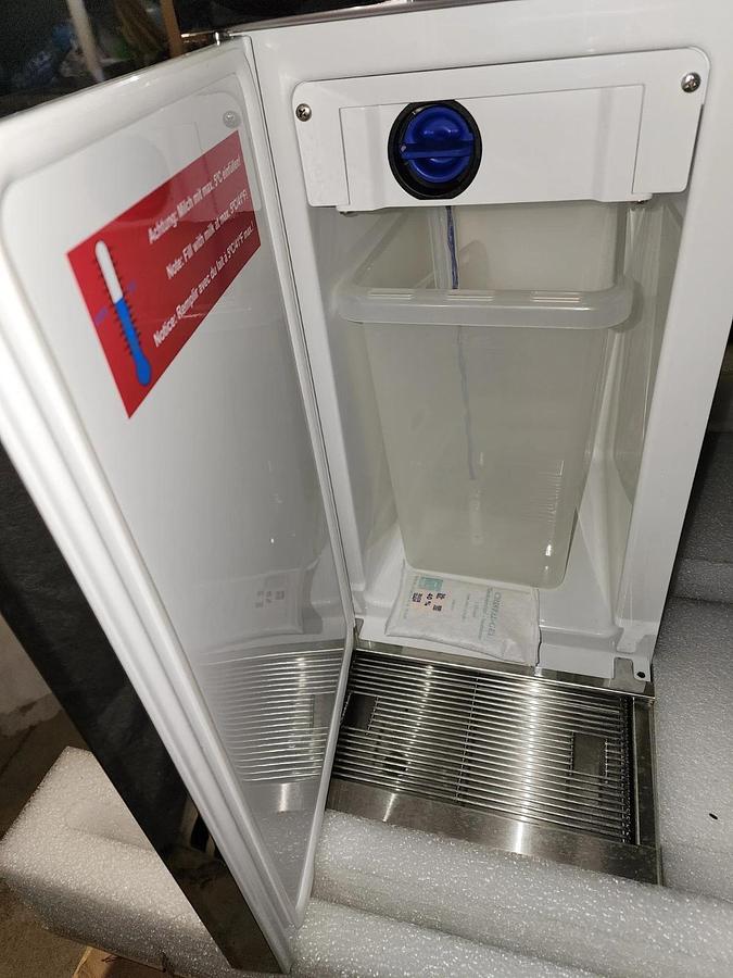 Used NEW Thermoplan Black & White BW3 Commercial Espresso Coffee Machine W/Fridge - SAVE BIG BIG TIME
