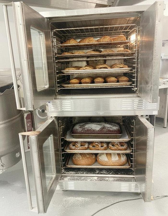 Used US RANGE - ELECTRIC DOUBLE STACK CONVECTION OVENS