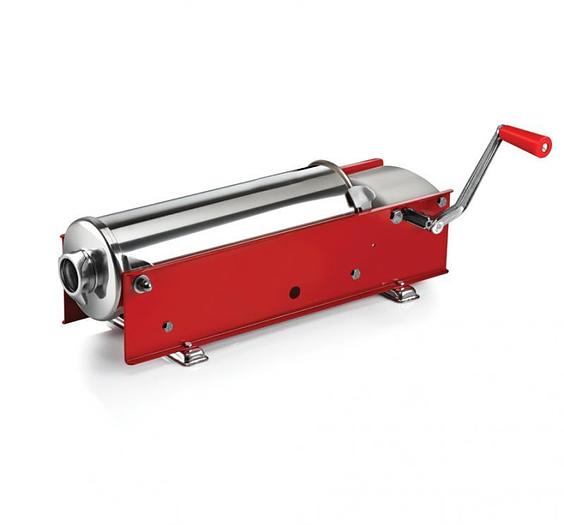 Elite Series Horizontal Two-Speed Gear-Driven Manual Sausage Stuffer with 15 lb. capacity