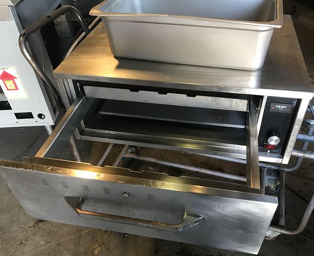 Used Hatco hot food warmer drawer