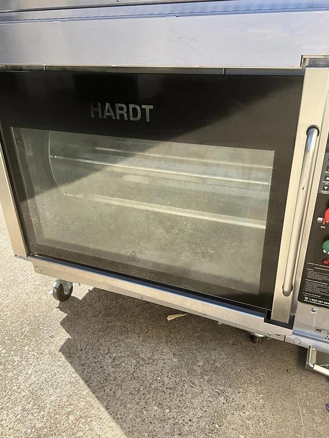 Used 2021 HARDT GAS DOUBLE OVEN CHICKEN ROTISSERIE INFERNO 4500 SELF CLEANING POLLO