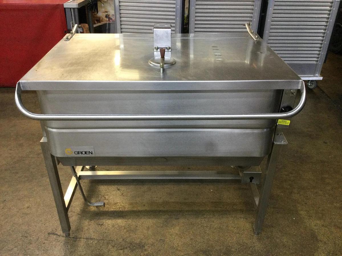 Refurbished Groen 40 Gallon Electric Auto Tilt Skillet NFPC-4