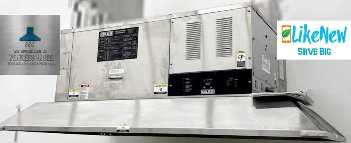 Used Gile 60" ventless hood - like new condition