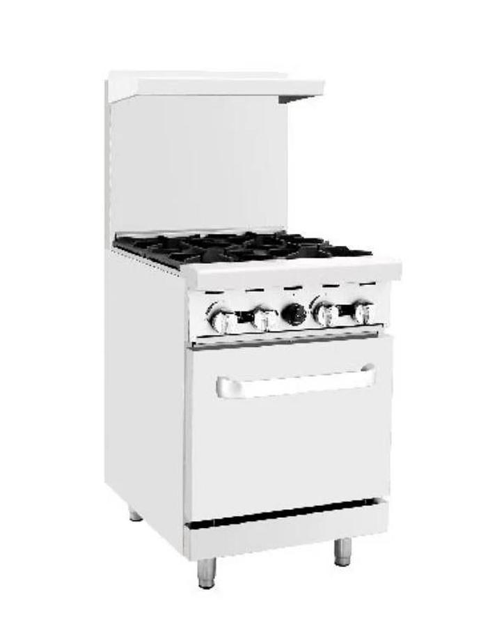 Used Bishop ATO‐4B 24'' Gas Range - warranty